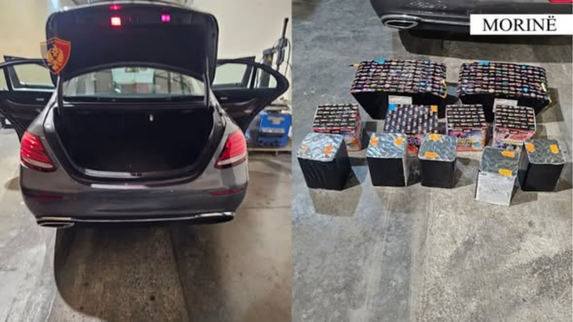 Arrestohet 36-vjeçari nga Prishtina në Morinë, iu gjetën 691 fishekzjarre