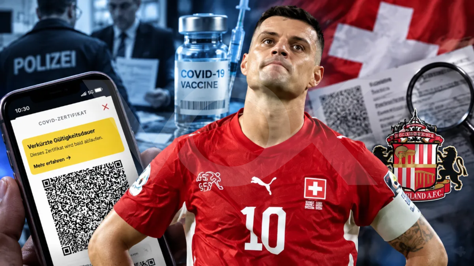 Xhaka pranon se bleu certifikatë vaksinimi: “Kisha frikë dhe isha i pasigurt”