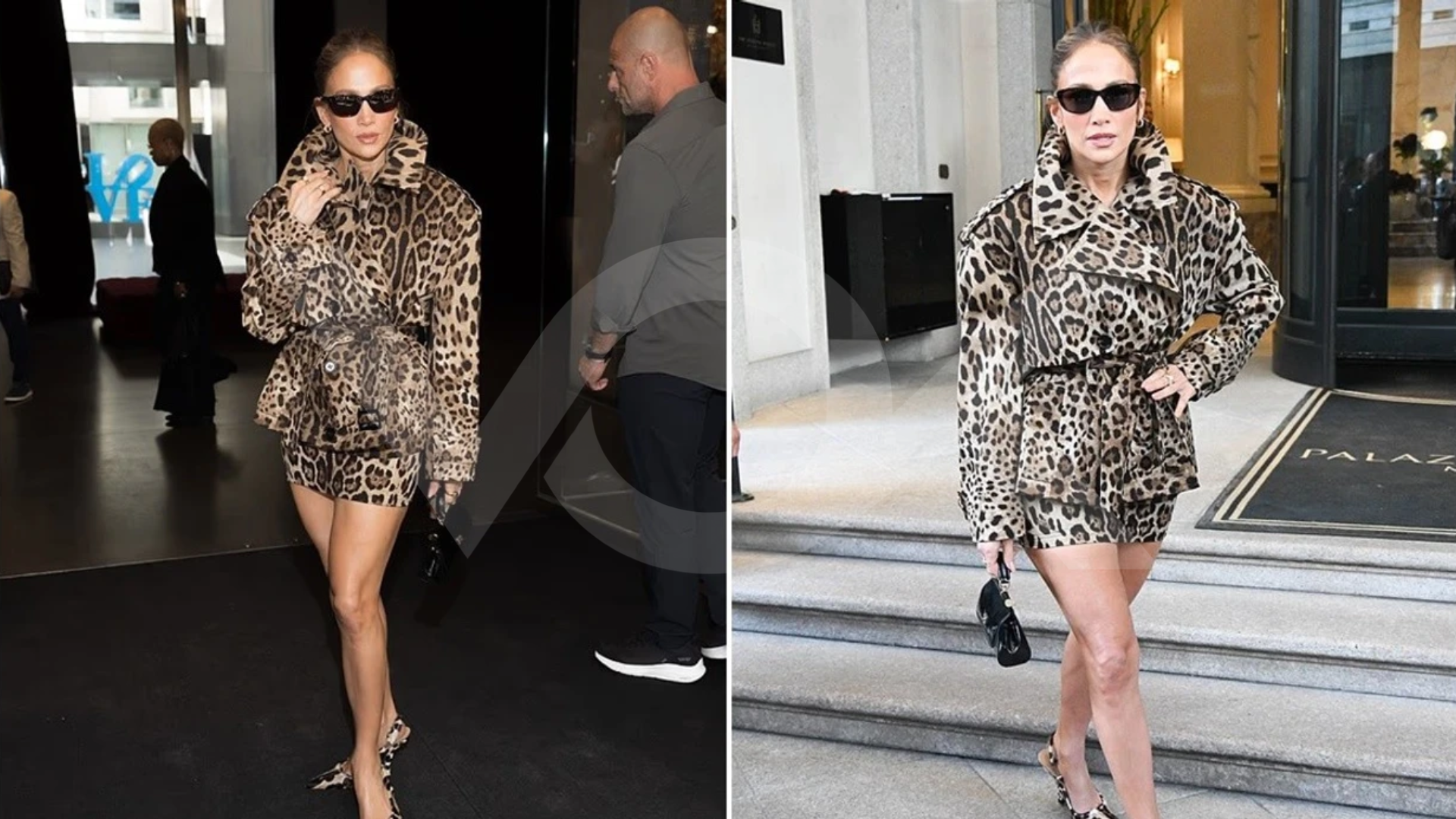 Jennifer Lopez tërheq vëmendjen në Javën e Modës në Milano me stilin e saj elegant